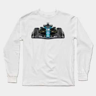 AMR23 Vector Art 18 Long Sleeve T-Shirt